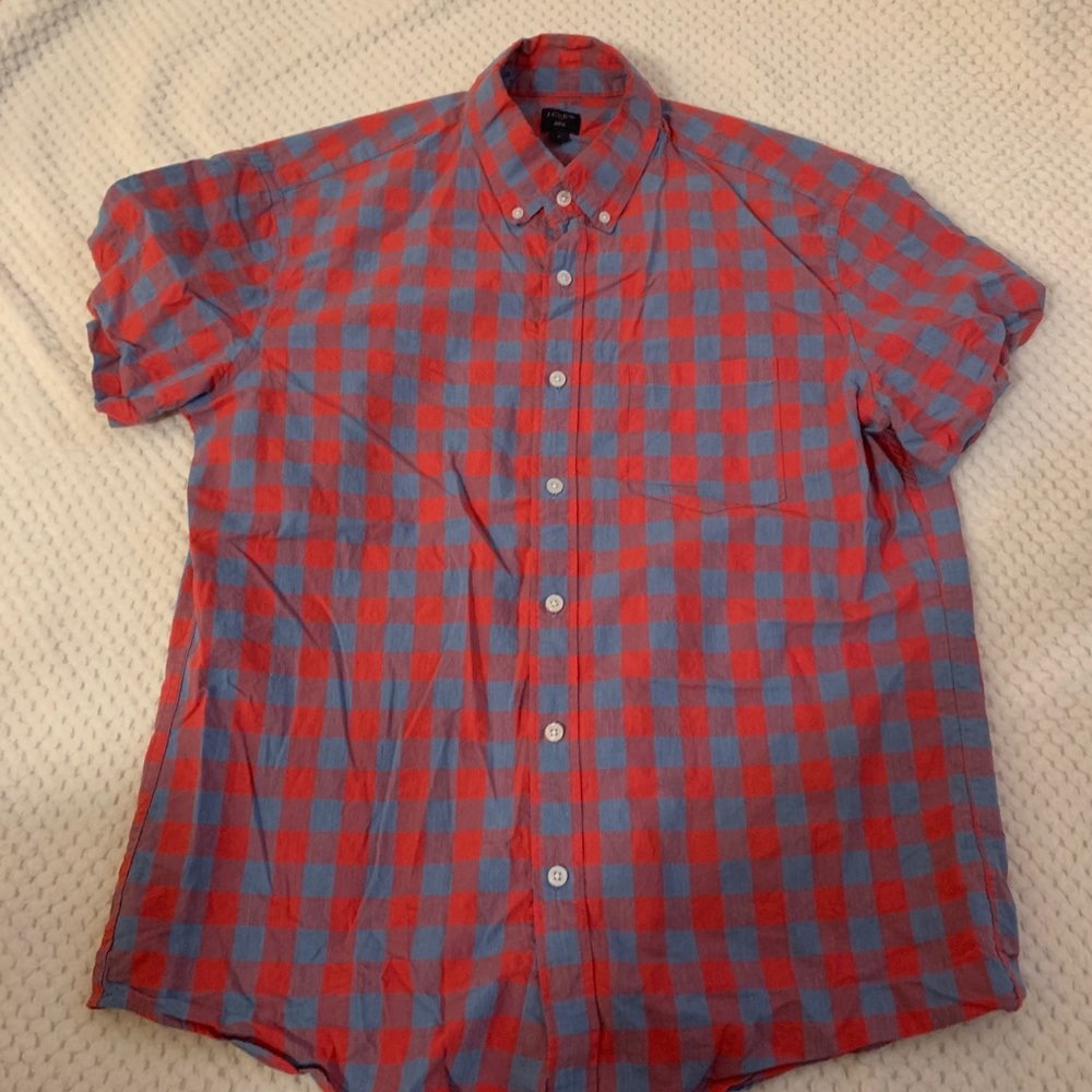 J.Crew S/S Button Down - Picture 2 of 6